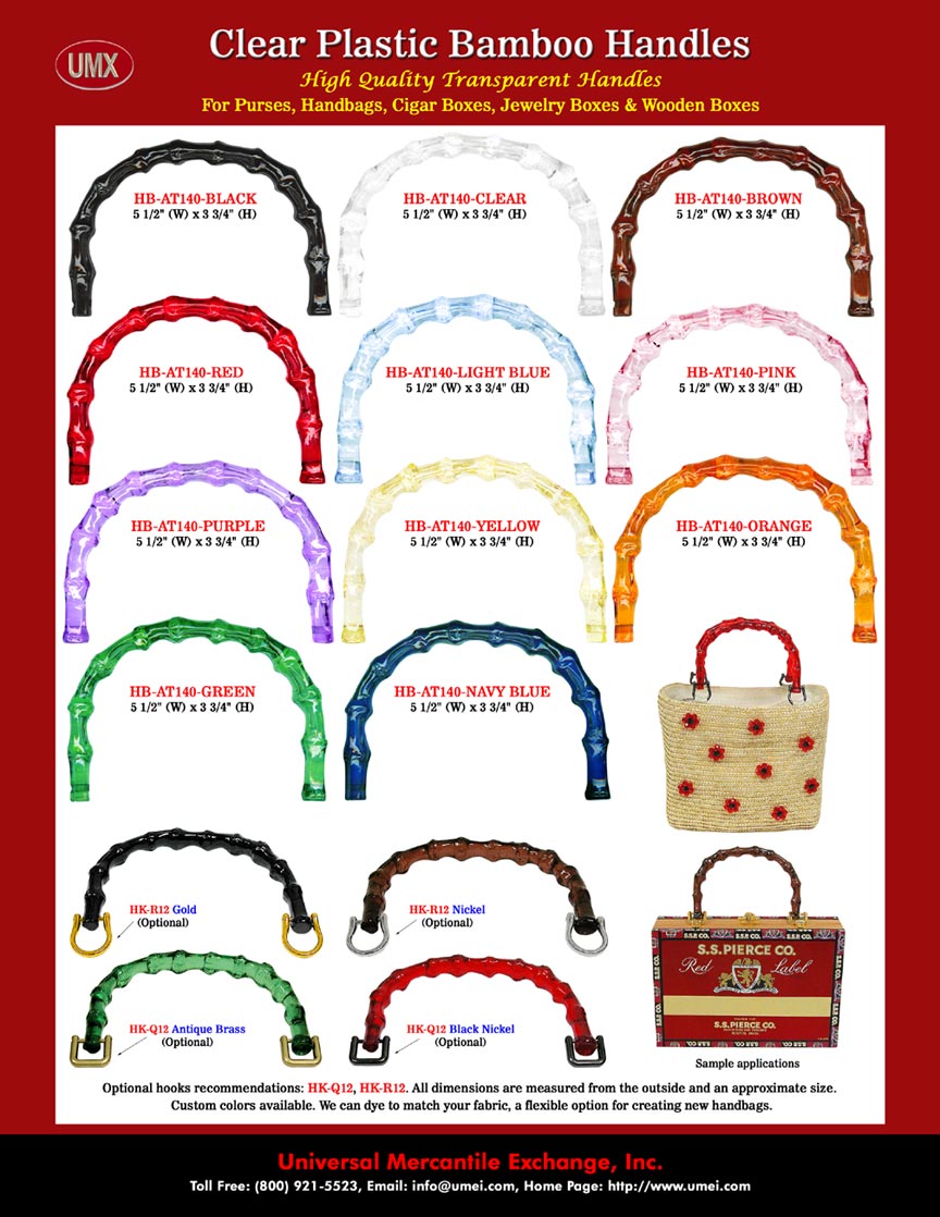 Catalog: Plastic Bamboo Handles - Wholesaler