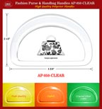 AP-050:  clear handbag handle