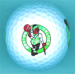 boston celtics logo golf balls