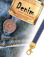 denim purse straps